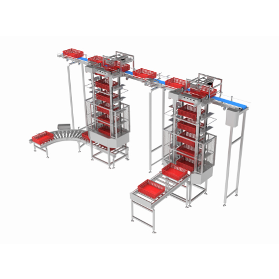  多種紙箱分配機(jī)